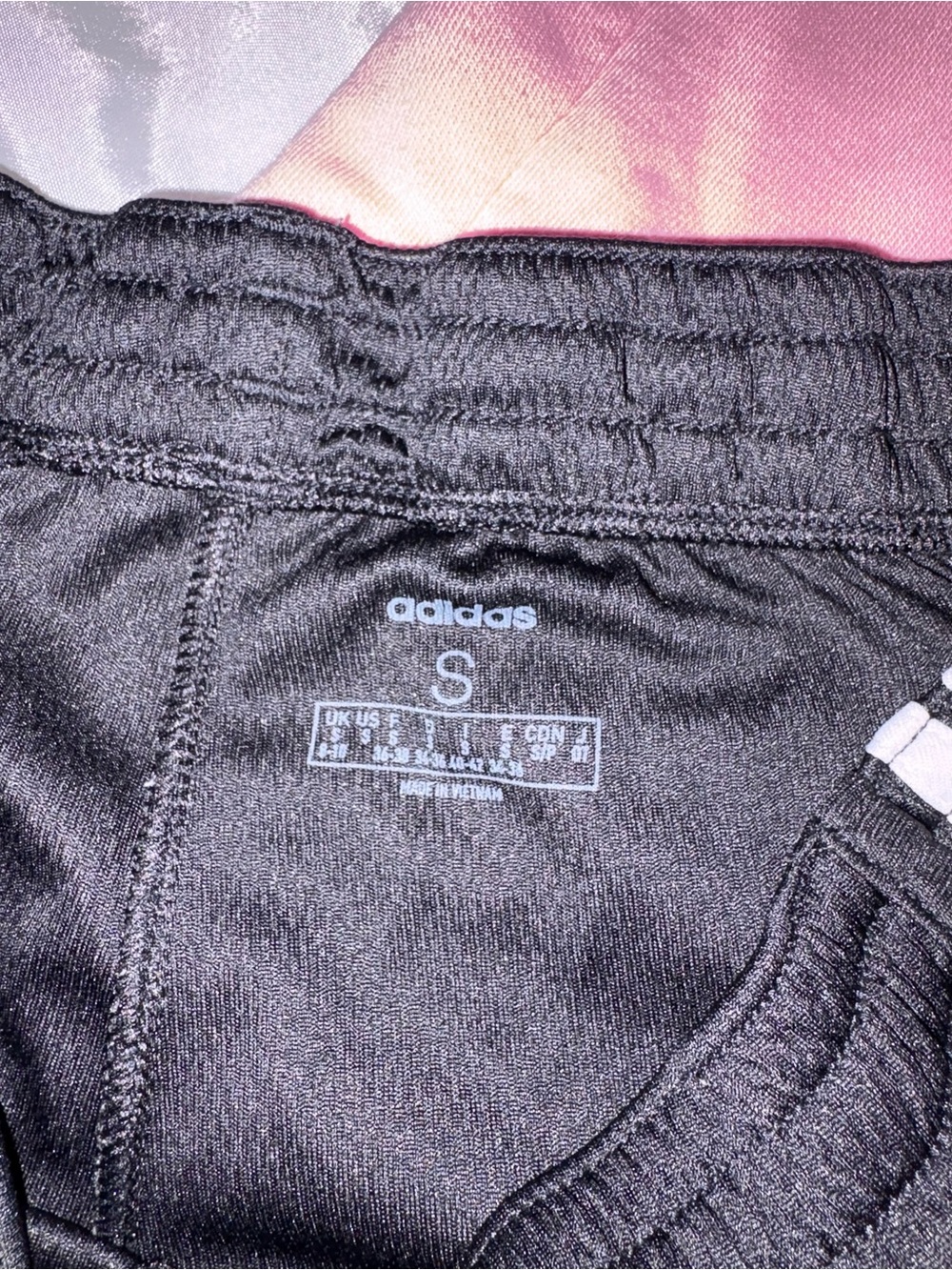 adidas Pink and Black Athletic Shorts Trio - Picture 4 of 7